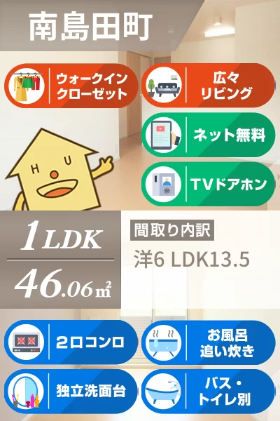 ルミナスあくい III 103のお部屋の特徴