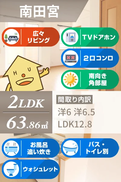 サンモリッツ A 203のお部屋の特徴