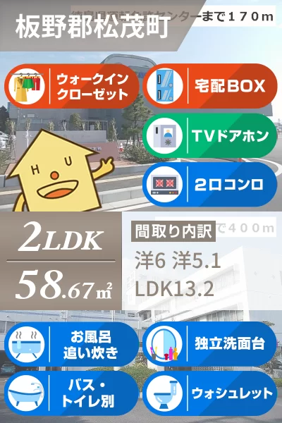 ハッピーメゾン B 201のお部屋の特徴