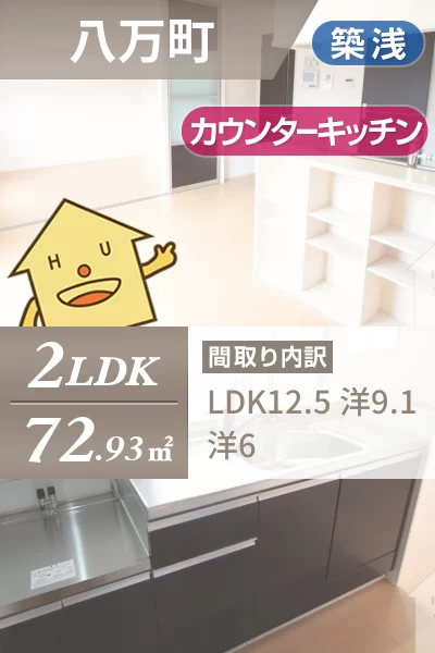ヴィラコートII 203のお部屋の特徴