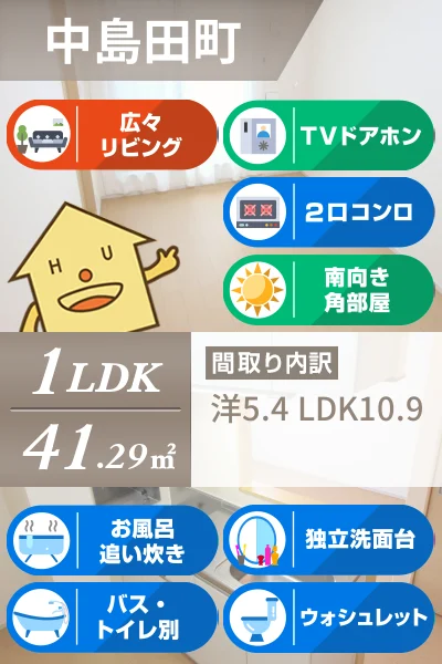グラン・ソレイユ 204のお部屋の特徴