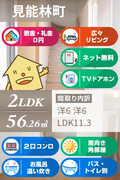アプリコット・サン A 203のお部屋の特徴