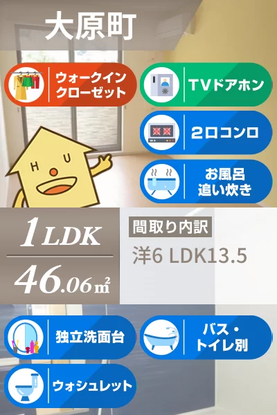 ジュピター 102のお部屋の特徴