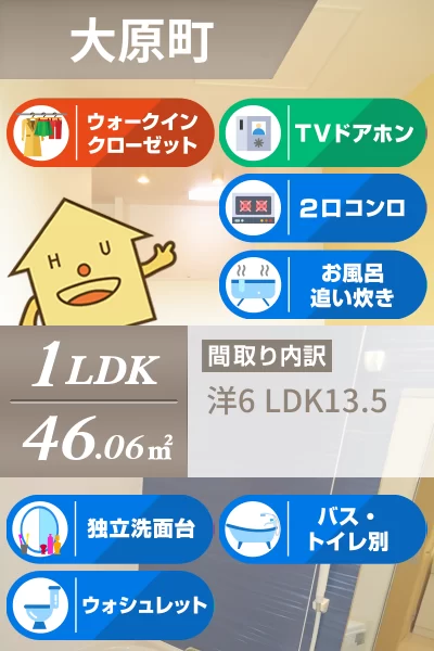 ジュピター 103のお部屋の特徴