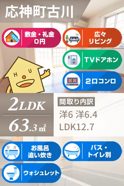 オーブ II 203のお部屋の特徴