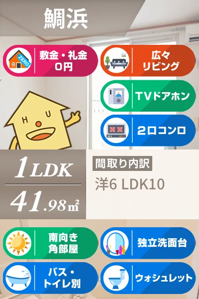 メイプレーヌ A 201のお部屋の特徴