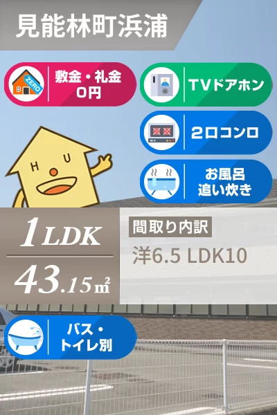 レジデンス・ノンノサン 206のお部屋の特徴