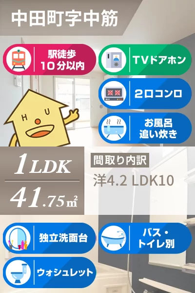 エレガンテ・カーサ 101のお部屋の特徴