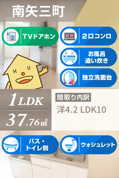 ポルト・ボヌールM I 103のお部屋の特徴