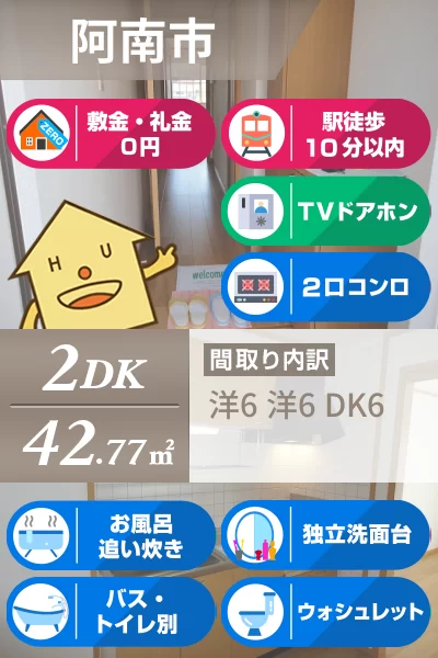 リーオ・グランデA 101のお部屋の特徴