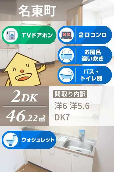 ヴィラージュ 105のお部屋の特徴