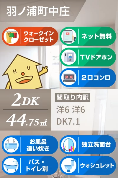 カリーナガーデン 103のお部屋の特徴