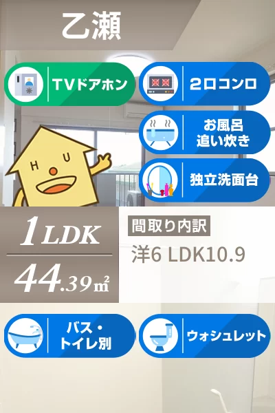 カーサ・フォレスタ 201のお部屋の特徴