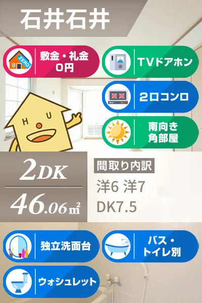 メゾン.ド ファミーユC 101のお部屋の特徴