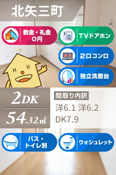 Vシャトー アロースリーV 202のお部屋の特徴