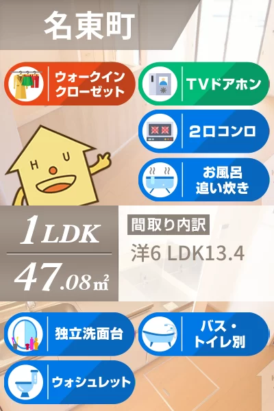 ハルタ 103のお部屋の特徴