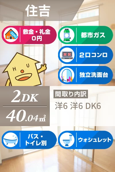 イーグルハイツ 103のお部屋の特徴
