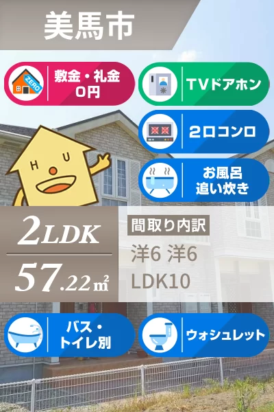 ソレイユ 205のお部屋の特徴