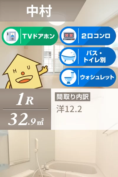 グリーン ビラ B 103のお部屋の特徴