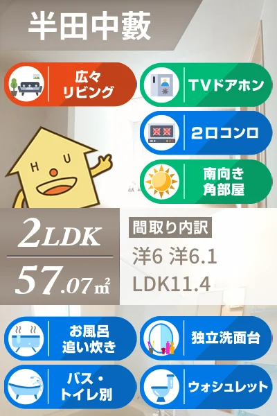 レール・デュ・タン ベルサイユ 202のお部屋の特徴