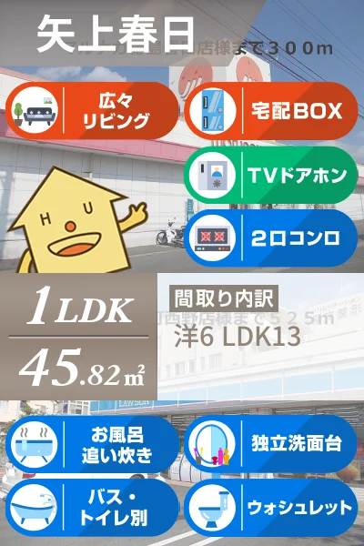 アヴァンセM 102のお部屋の特徴