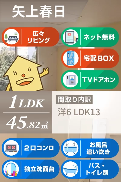 アヴァンセM 103のお部屋の特徴