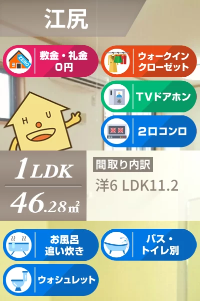 メゾン シャモニーB 201のお部屋の特徴