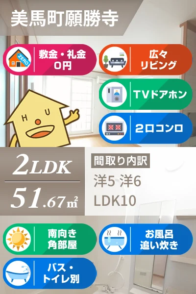 ドリーム夢 B 201のお部屋の特徴