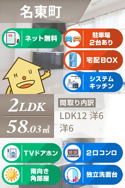 メゾネットクレール B101のお部屋の特徴