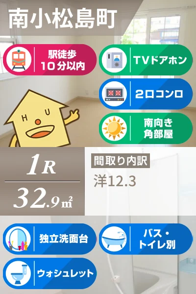 プレ・ガール・シェトワ I 101のお部屋の特徴