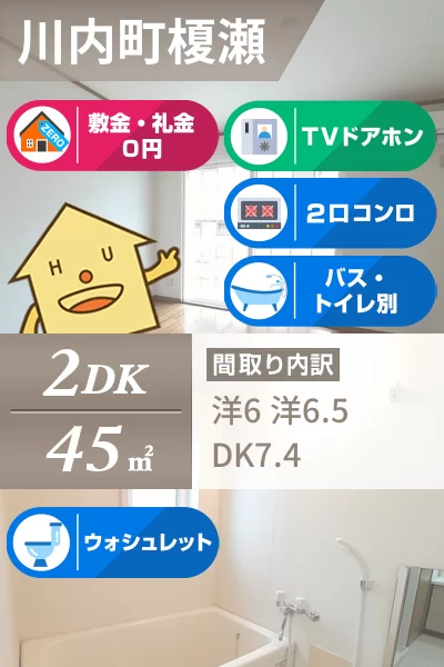 ガーデンハウスTADA A 102のお部屋の特徴