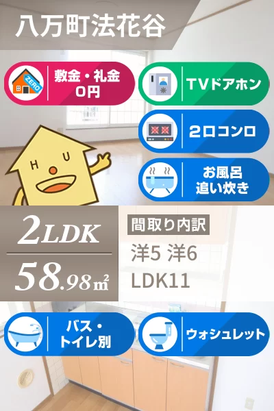 Law Flower 201のお部屋の特徴