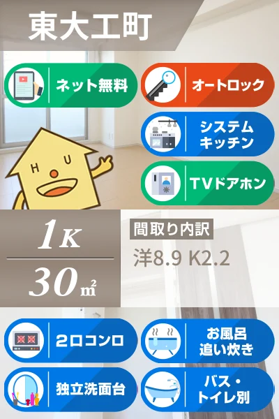 ソワ・リヴィエール 506のお部屋の特徴