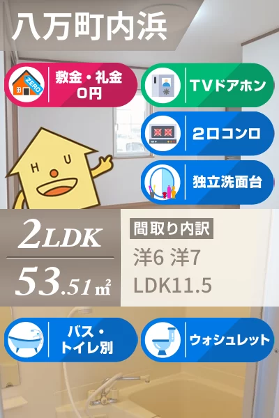 アムール・ハザカD 101のお部屋の特徴