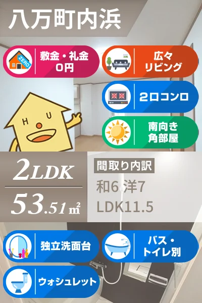 アムール・ハザカD 102のお部屋の特徴