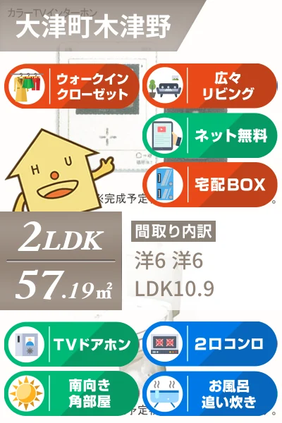 ポワールI 203のお部屋の特徴