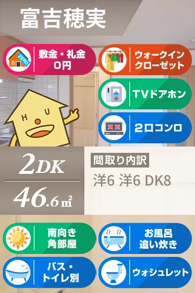 グリーンリーフ C 102のお部屋の特徴