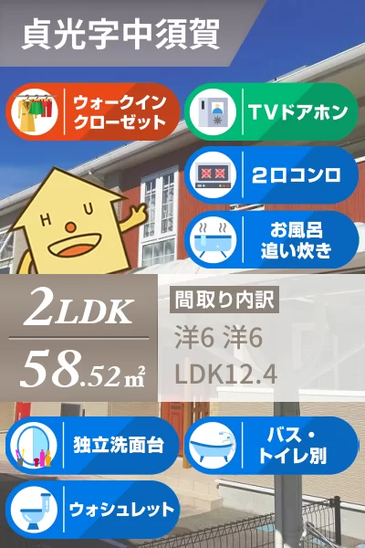 ルーチェ 203のお部屋の特徴