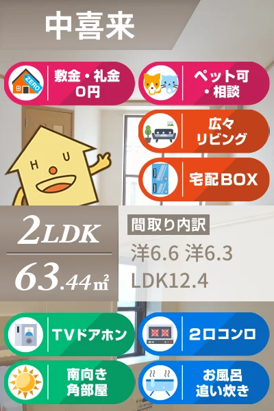 アウローラB 101のお部屋の特徴