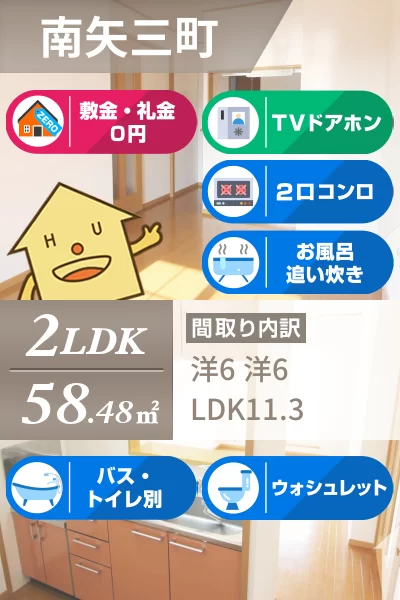 サウスアローズ・K 202のお部屋の特徴