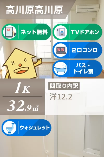 ヴェル ドゥーラ II 101のお部屋の特徴