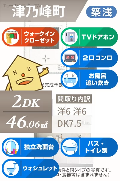 シエル・エトワレ I 105のお部屋の特徴