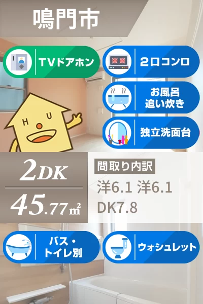 ユーズガーデン I 105のお部屋の特徴