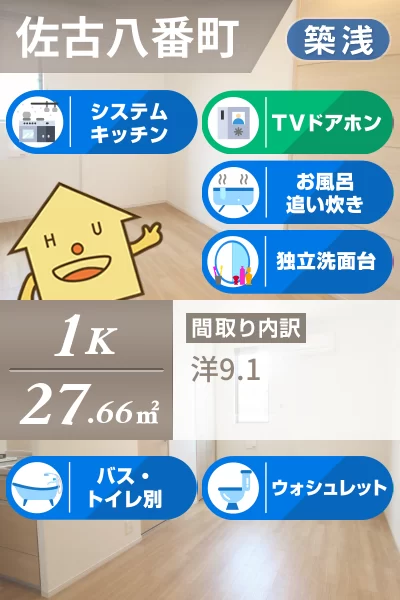 メゾン・アンジュ 105のお部屋の特徴