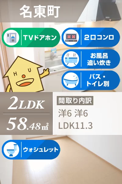 カトル・セゾン II 203のお部屋の特徴