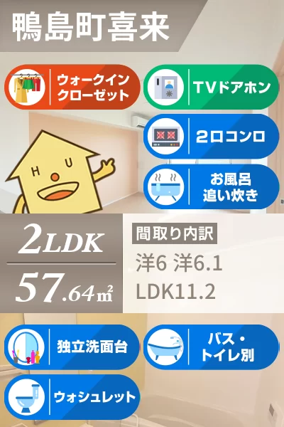 エー エンジェル 202のお部屋の特徴