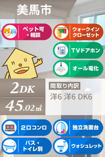 ベル フルーヴ A 101のお部屋の特徴