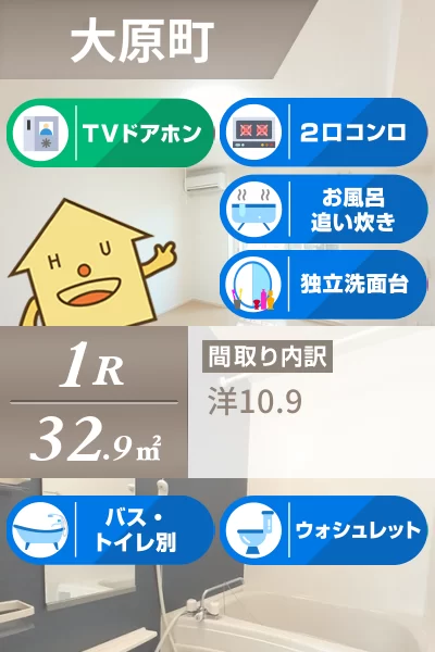 ジョイハウス 103のお部屋の特徴