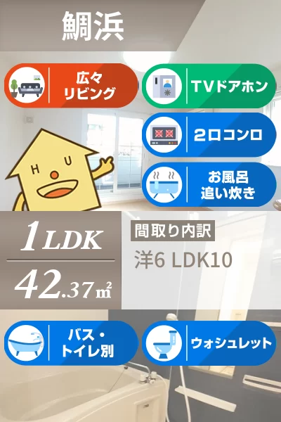 ルーチェ I 205のお部屋の特徴