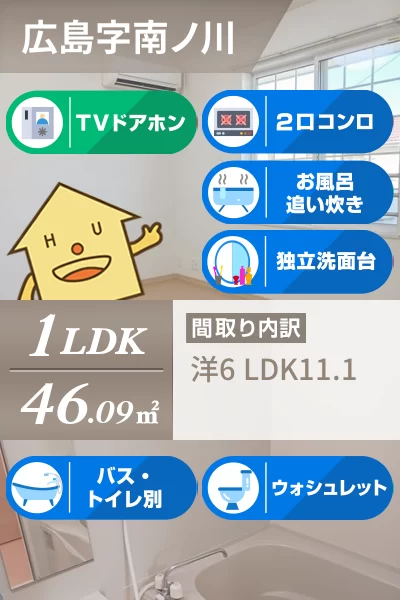 エスペランス 202のお部屋の特徴